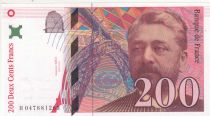 France 200 Francs - Gustave Eiffel - Tour Eiffel  - 1996 - Serial H.047