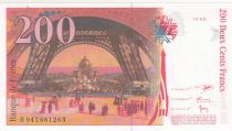 France 200 Francs - Gustave Eiffel - Tour Eiffel  - 1996 - Serial H.047