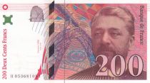 France 200 Francs - Gustave Eiffel - Tour Eiffel  - 1996 - Serial H.053