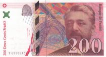 France 200 Francs - Gustave Eiffel - Tour Eiffel  - 1996 - Serial T.053