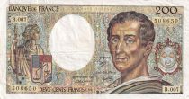 France 200 Francs - Montesquieu - 1981 - Serial B.007