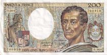 France 200 Francs - Montesquieu - 1981 - Serial D.004