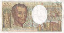 France 200 Francs - Montesquieu - 1981 - Serial D.004