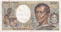 France 200 Francs - Montesquieu - 1981 - Serial H.007