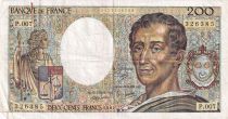 France 200 Francs - Montesquieu - 1981 - Serial P.007