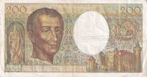 France 200 Francs - Montesquieu - 1981 - Serial U.006