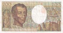 France 200 Francs - Montesquieu - 1981 - Serial V.002