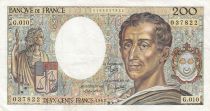 France 200 Francs - Montesquieu - 1982 - Serial G.010