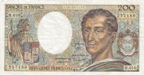 France 200 Francs - Montesquieu - 1982 - Serial H.010