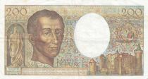 France 200 Francs - Montesquieu - 1982 - Serial M.009