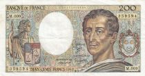 France 200 Francs - Montesquieu - 1982 - Serial M.009