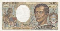 France 200 Francs - Montesquieu - 1982 - Serial T.009