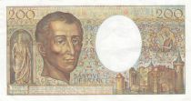 France 200 Francs - Montesquieu - 1982 - Serial V.013 - F.70.02