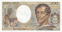 France 200 Francs - Montesquieu - 1982 - Serial V.013 - F.70.02