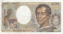 France 200 Francs - Montesquieu - 1982 - Serial X.013 - F.70.02