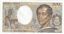 France 200 Francs - Montesquieu - 1982 - Serial Y.013 - F.70.02