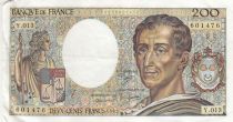 France 200 Francs - Montesquieu - 1982 - Serial Y.013 - F.70.02