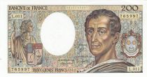 France 200 Francs - Montesquieu - 1982 - Série L.011