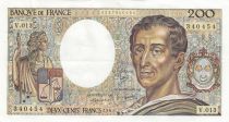 France 200 Francs - Montesquieu - 1982 - Série V.013 - F.70.02