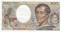 France 200 Francs - Montesquieu - 1983 - Serial A.014 - F.70.03