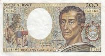 France 200 Francs - Montesquieu - 1983 - Serial B.014 - F.70.03