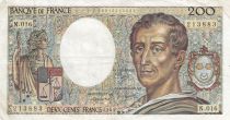 France 200 Francs - Montesquieu - 1983 - Serial N.016 - F.70.03