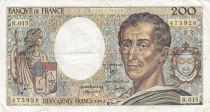 France 200 Francs - Montesquieu - 1983 - Serial R.015 - F.70.03