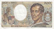 France 200 Francs - Montesquieu - 1983 - Serial R.017 - F.70.03