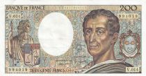 France 200 Francs - Montesquieu - 1983 - Serial V.014