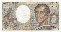 France 200 Francs - Montesquieu - 1983 - Serial V.015 - F.70.03