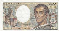 France 200 Francs - Montesquieu - 1983 - Serial X.015 - F.70.03