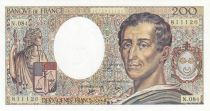 France 200 Francs - Montesquieu - 1990 - Serial N.084 - F.70.10a