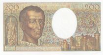 France 200 Francs - Montesquieu - 1991 - Serial F.087