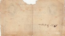 France 25 livres - Impression noire - 24-10-1792 - Sign. A. Jame - Série 79