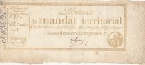 France 250 Francs - Territorial mandate serial  8 - 1796 - F+