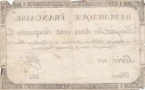 France 250 Livres - 7 Vendemiaire An II - 28.9.1793 - Sign. Fery