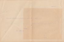 France 25.10 francs - Bank cheque receipt - La prévoyance - 1914