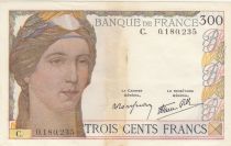 France 300 Francs - Ceres - 06-10-1938  - Serial C.