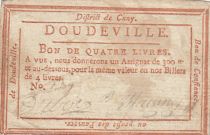 France 4 livres - Seine-Maritime - Doudeville - For the benefit of the poor