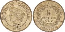 France 5 Centimes, Céres - 1883 A