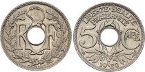 France 5 Centimes, Lindauer - Petit Module - 1920