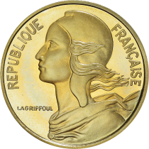 France 5 centimes Marianne - 1998 - Proof