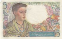 France 5 Francs -  Berger - 23-12-1943 - Série C.103