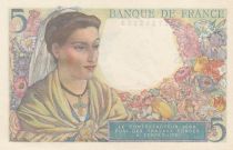 France 5 Francs - Berger - 05-04-1945 - Série E.128