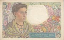 France 5 Francs - Berger - 05-04-1945 - Série M.139