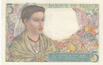 France 5 Francs - Berger - 05-08-1943 - Série H.59