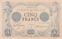 France 5 Francs - Black - 10-05-1873 - Serial F.2519