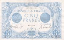 France 5 Francs - Bleu - 16-05-1916 - Série N.11864