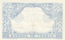 France 5 Francs - Bleu - 23-06-1916 - Série X.12519