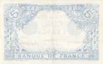 France 5 Francs - Bleu - 28-08-1916 - Série D.13581